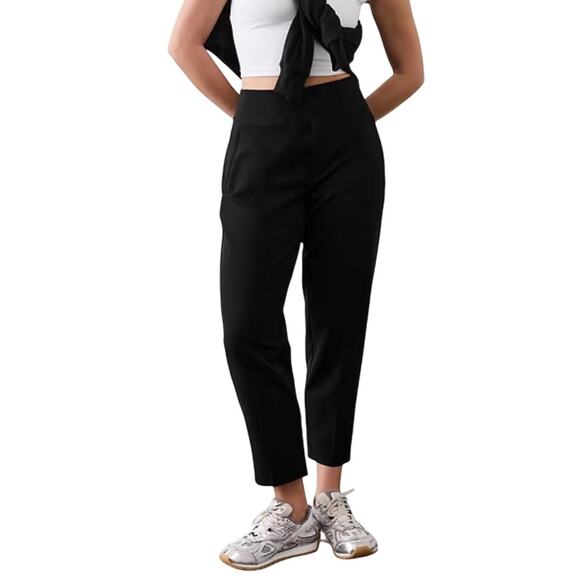 Athleta Pants - Athleta Petite Endless High Rise Tapered Pants Black size 10P